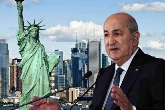 Algeria’s President Tebboune at the UN General Assembly