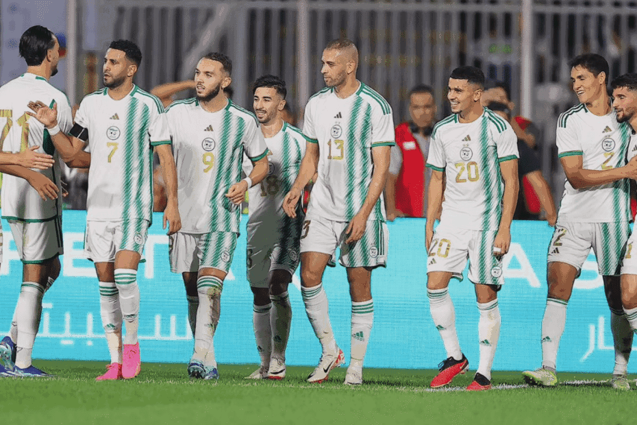Algerian National Team Reveals Lineup for Exciting Friendly Clash with Egypt