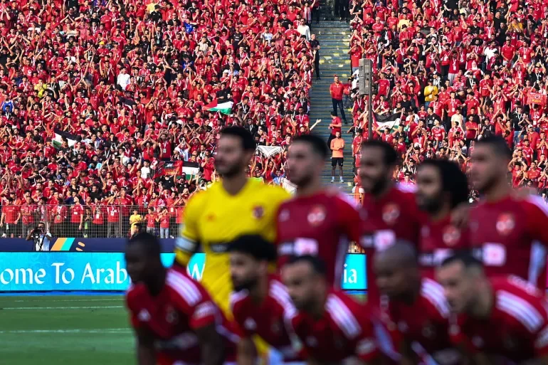 Egypt’s Al-Ahly Football Club Fans Continue to Show Support for Palestine and Al-Aqsa