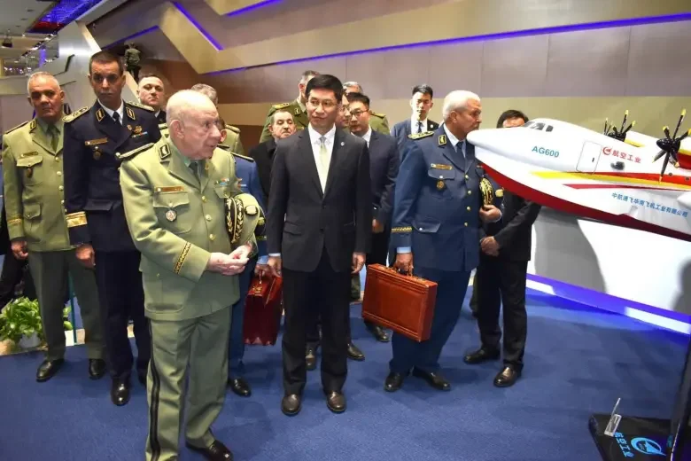 Algerian Army Chief Visits CATIC