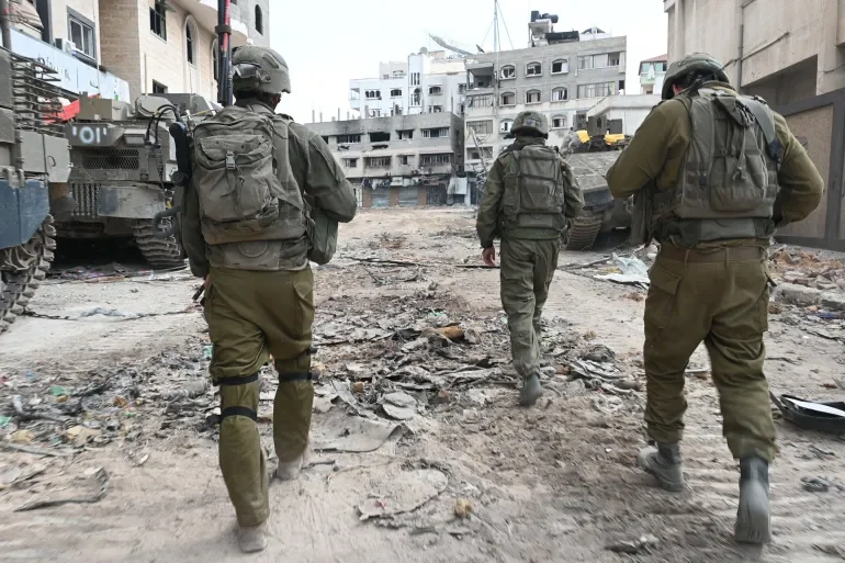 Israeli Army and Hamas in Gaza