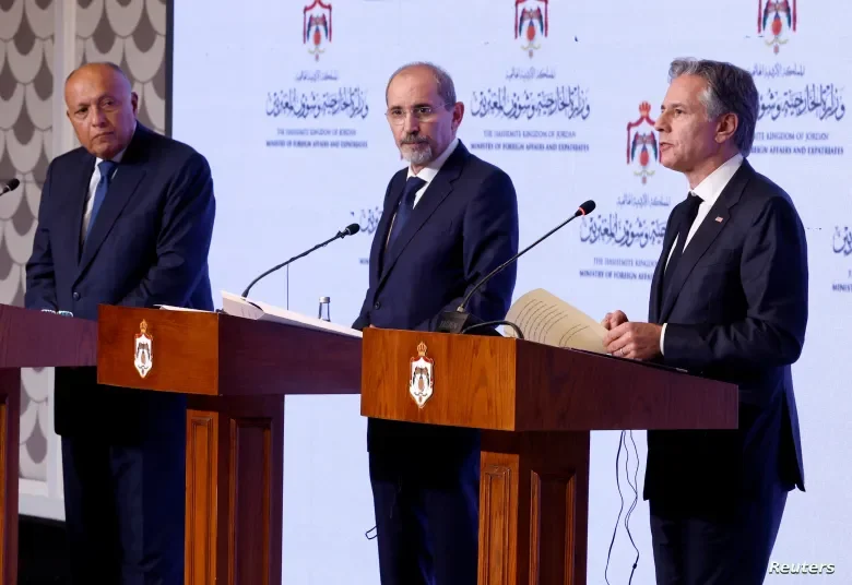 Arab Foreign Ministers and Blinken Convene to Address Gaza Conflict: Urgent Calls for Ceasefire and Humanitarian Aid
