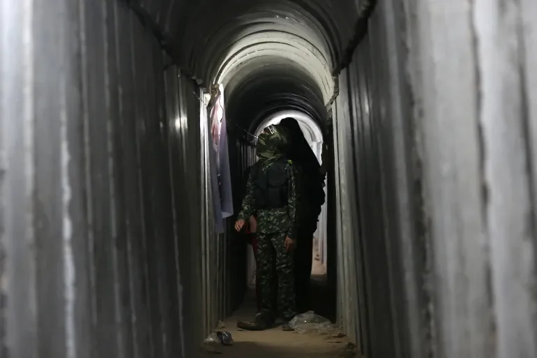 Flooding Gaza Tunnels with Seawater