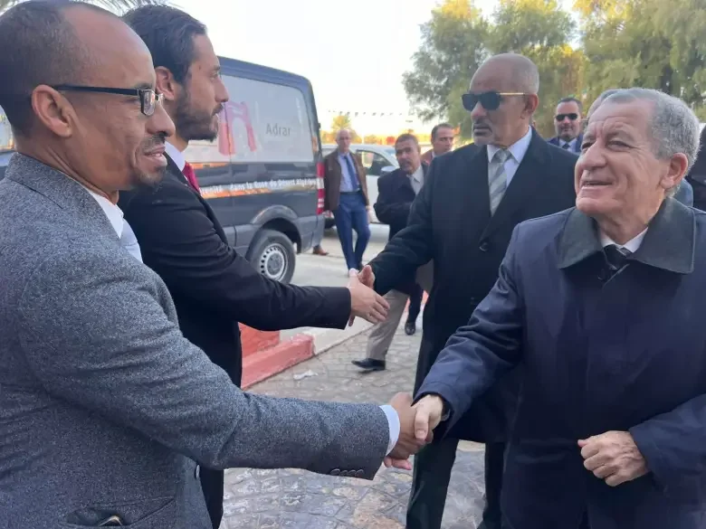Minister Didoshe's visit to Adrar