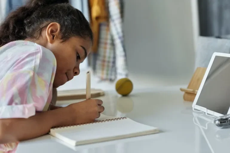 Mirror Writing in Children