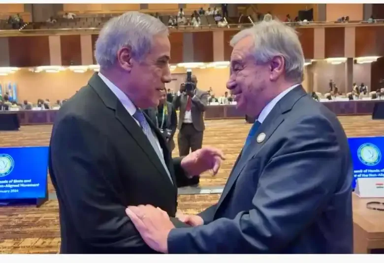 Prime Minister Nezir Ouary met with UN Secretary-General