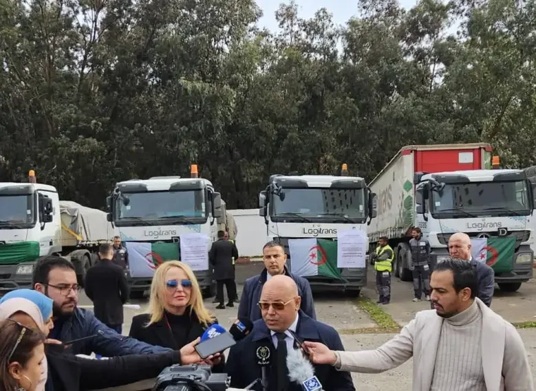 Humanitarian Aid Convoy for Reggane Residents
