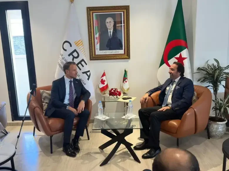 Canadian Delegation Visits Algerian Economic Renewal Council