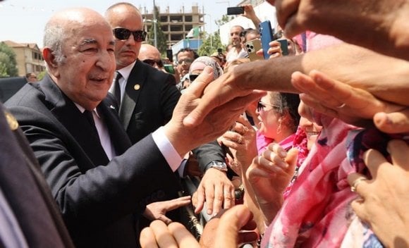 President Tebboune: His Electoral Program Will Focus on Completing Achievements and Leading Algeria to Stability