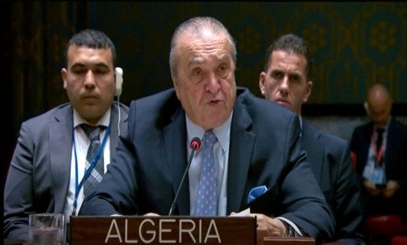 UN Security Council: Bendjama Advocates for “Immediate Ceasefire” in Gaza and Lebanon