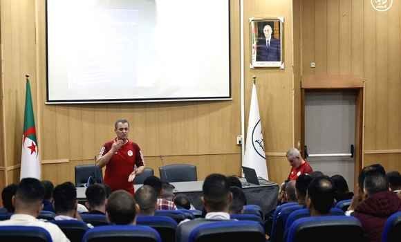 Algerian Ligue 1 VAR referee training