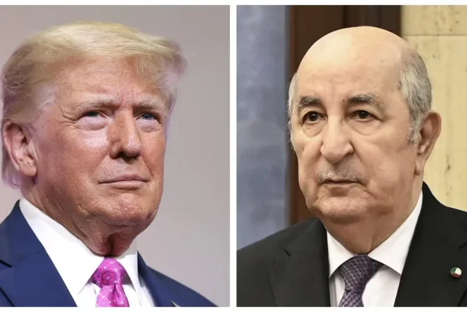 President Tebboune congratulates Donald Trump on U.S. election