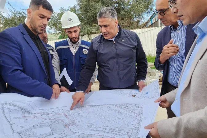 Minister Belaribi Inspects Construction of New Ministry of Housing Headquarters