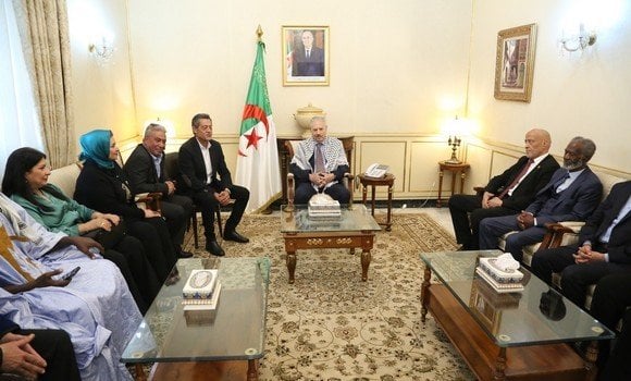 Spirit of Algeria production meeting