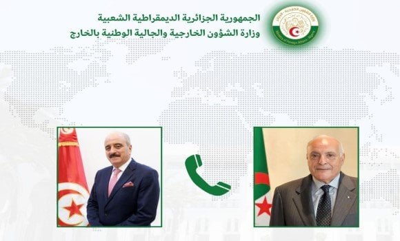 Algerian Foreign Minister Receives a Call from His Tunisian Counterpart