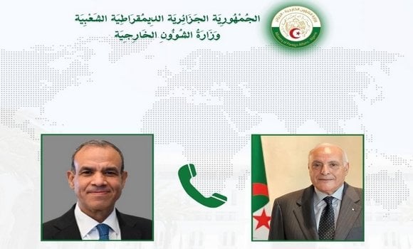 Phone Call Between Foreign Ministers of Algeria and Egypt