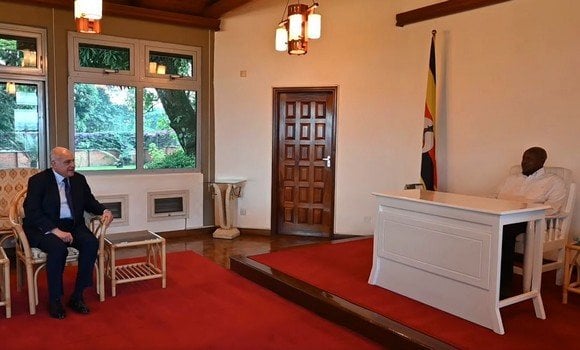 Algerian Foreign Minister Meets Ugandan President