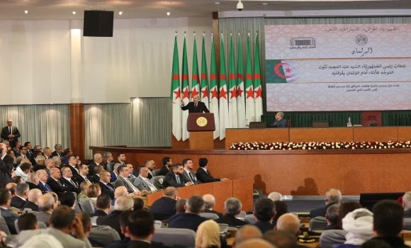 President Tebboune Highlights New Approach to Public Affairs Management in Address to Parliament