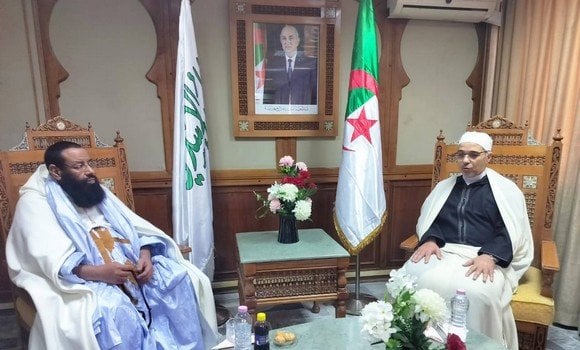 President of Algeria’s Islamic Higher Council Receives Sheikh Sidi Mohamed Ould Cheikh Sidiya