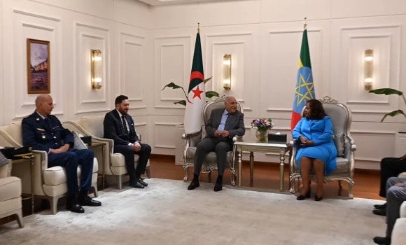 Special Envoy for the President of Algeria, Mr. Attaf, Arrives in Ethiopia