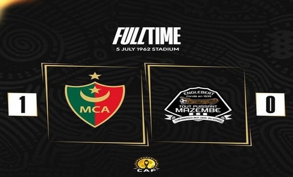 CAF Champions League: MC Alger Defeats TP Mazembe (1-0), Boosting Quarterfinal Hopes