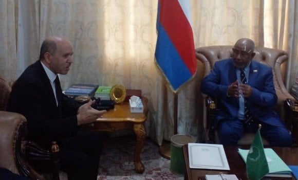 President’s Special Envoy Saïhi Received by Comoros President Azali Assoumani in Moroni