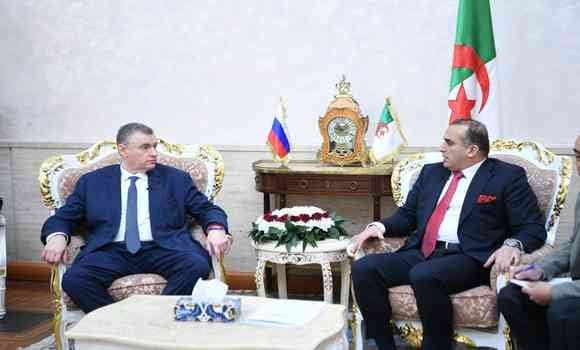 Algerian National People’s Assembly: Chairman of the Foreign Affairs Committee Meets His Russian Duma Counterpart
