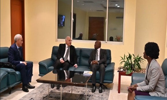 As Special Envoy of the President, Mr. Attaf Arrives in the Republic of Congo