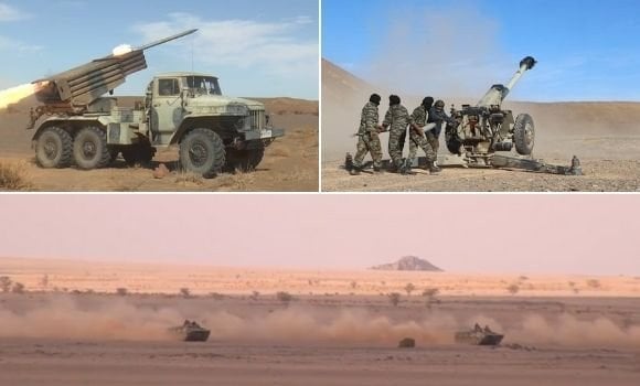 Sahrawi Army Targets Moroccan Occupation Army Command in Mahbes Sector