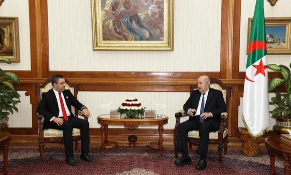 President of the Republic Receives the National First Secretary of the Socialist Forces Front