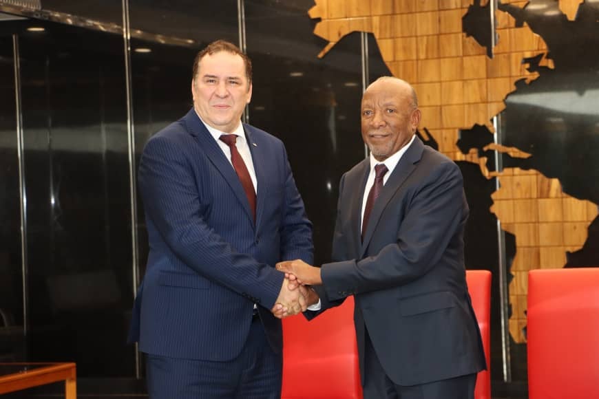 Statement regarding the visit of the Minister of Communication to the Republic of Namibia, in his capacity as a special envoy of the President of the Republic.