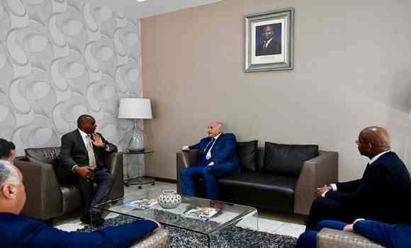 By Order of the President, Mr. Attaf Arrives in Maputo on an Official Visit