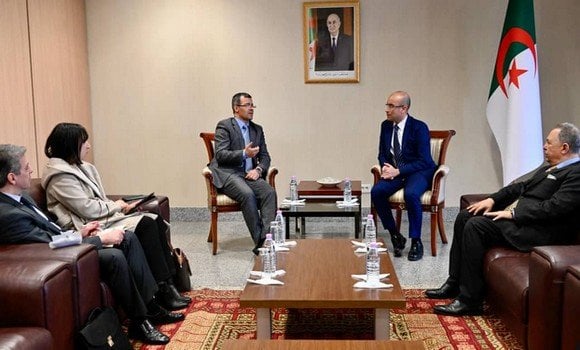 Chaib receives the Director General of the Algerian Investment Promotion Agency