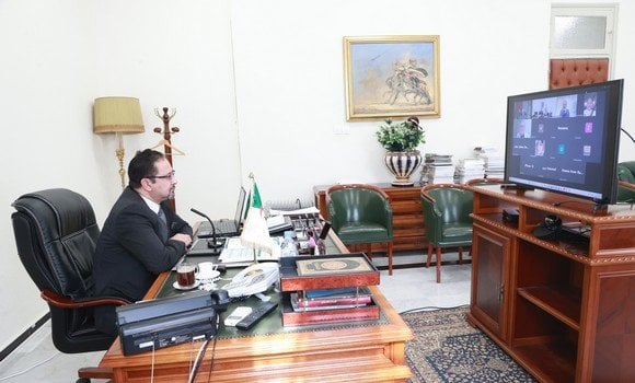 Algerian Council of the Nation Participates in Executive Committee Meeting of “Parliamentarians for Al-Quds and Palestine”