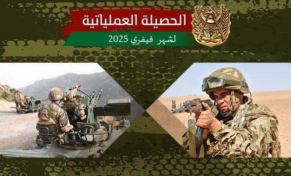 Algerian National People’s Army: Elimination of a Terrorist and Arrest of 37 Supporters in February