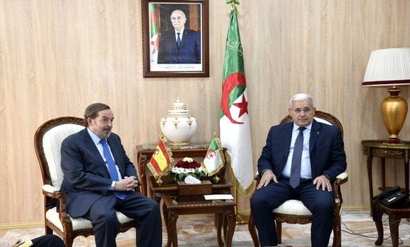 Bougali Receives Spanish Ambassador to Algeria: Focus on Strengthening Bilateral Cooperation