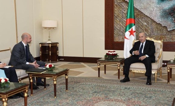 President of the Republic Receives French Minister of Europe and Foreign Affairs