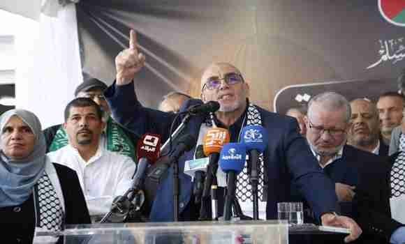 Hamasat Movement Organizes Solidarity Rally for the Palestinian People
