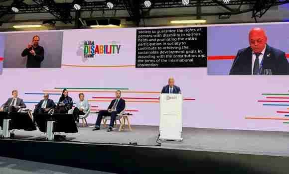 Rebiga Highlights Algeria’s Commitments to Supporting Persons with Special Needs at Berlin Summit