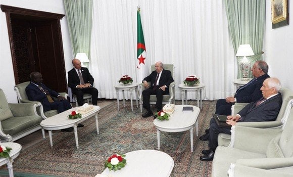 President Tebboune Receives Ghanaian Ambassador in Farewell Meeting, Strengthening Algeria’s African Diplomatic Ties