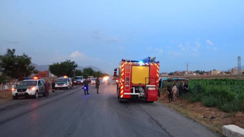 Bus Overturns in Sétif, Injuring 22