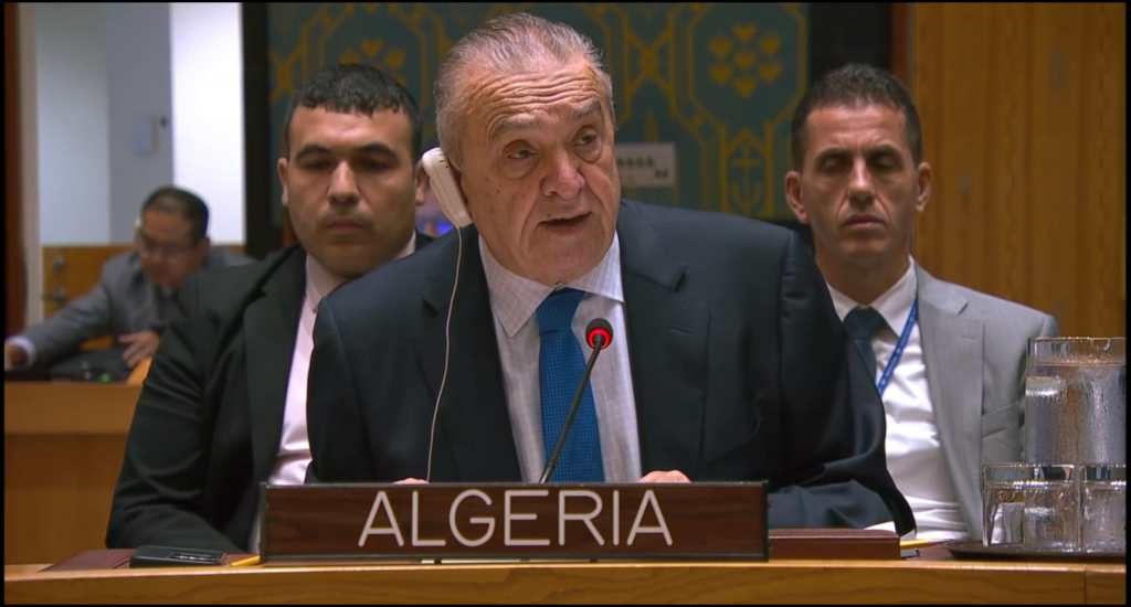 UNIFIL Mandate Extension Must Address Occupation, Says Algeria’s UN Envoy