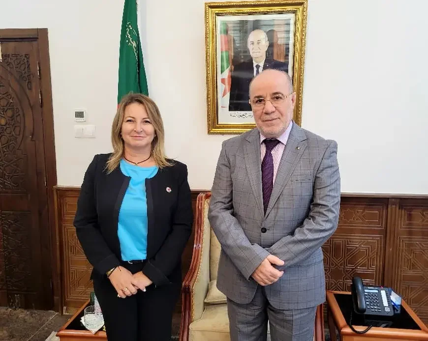 Belmehdi Meets UNAIDS Representative in Algeria to Strengthen Awareness Efforts