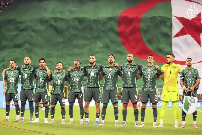 Algeria’s National Team to Face Somalia and Uganda in 2026 World Cup Qualifiers