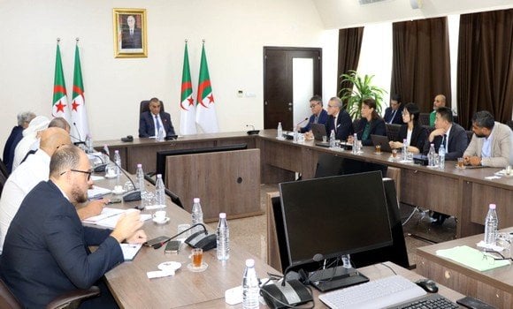 Infrastructure: Mr. Jallawi chairs meeting to follow up on the expansion project of Annaba Phosphate Port