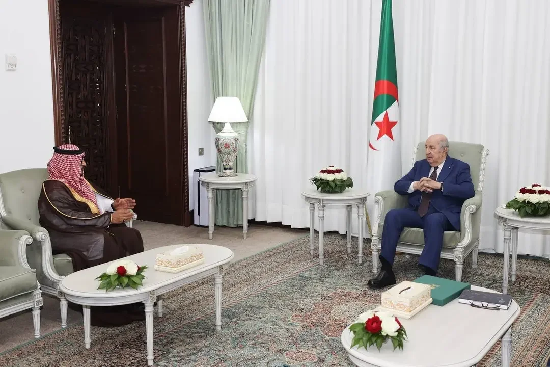 President Abdelmadjid Tebboune Receives Saudi Ambassador with Message from Crown Prince