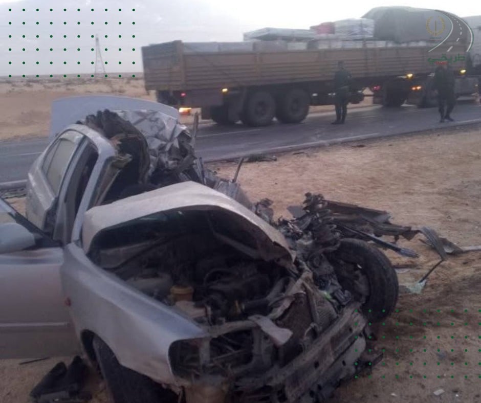 Fatal Car-Truck Collision in El Oued, Algeria – 1 Dead, 1 Injured