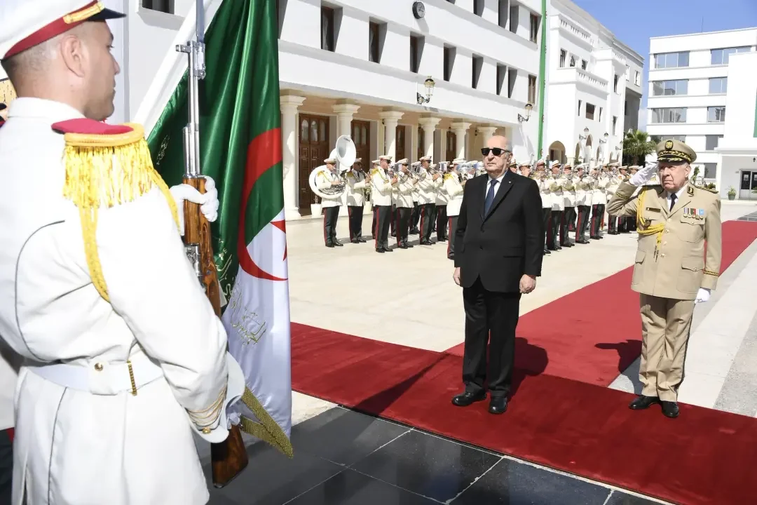 President Tebboune Visits Ministry of National Defense Headquarters