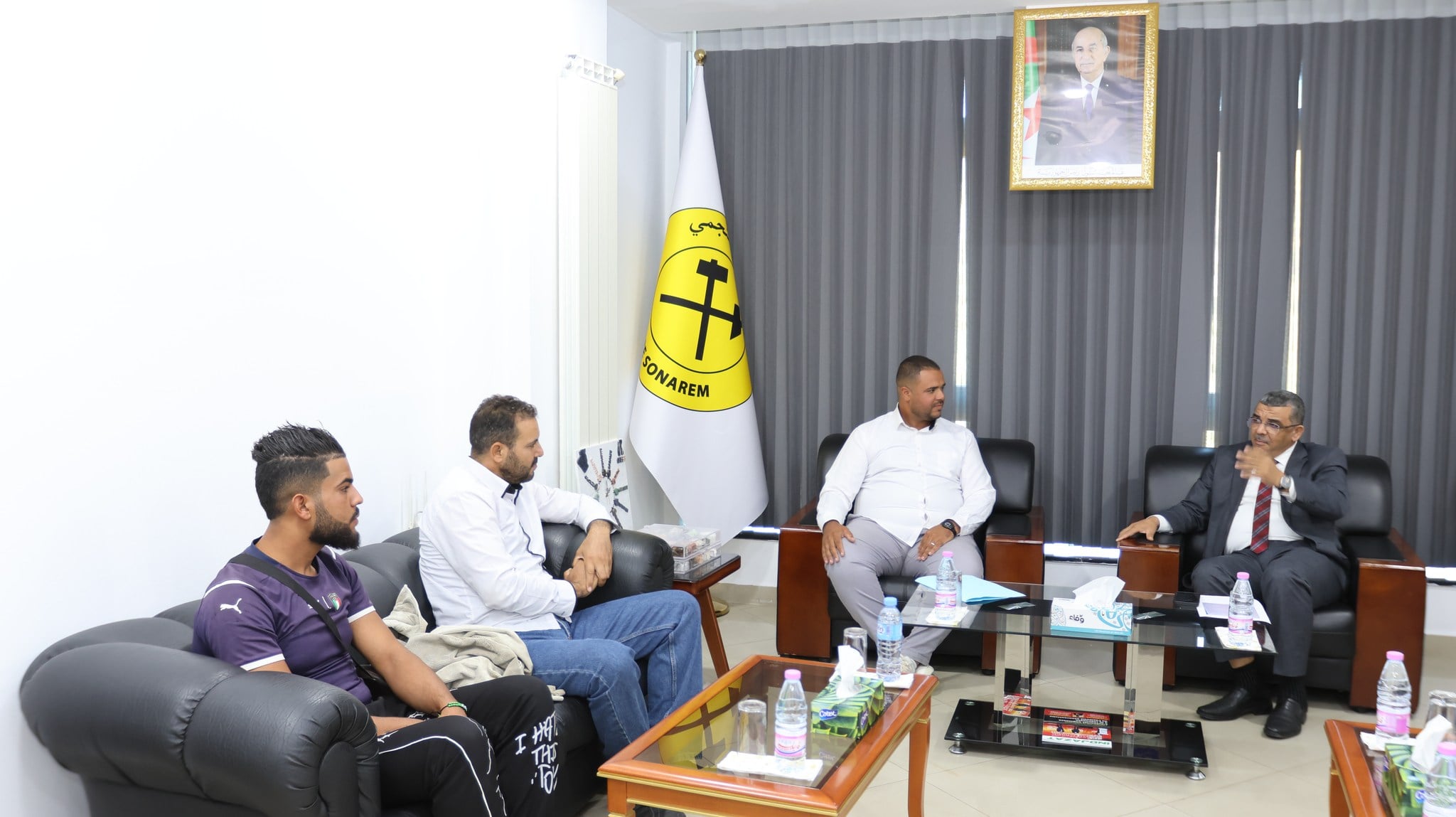 Algeria Phosphate Mine Project: Sonarem Meets Local Representatives