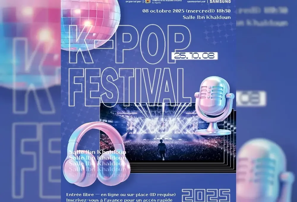 Closing of the 10th South Korean Cultural Week in Algiers with a K-Pop Competition